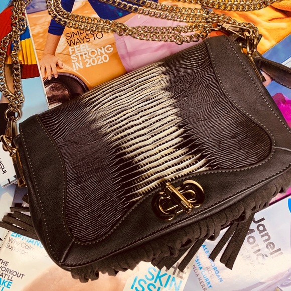 BEBE FRINGE BAG UP FOR GRABS! - Picture 5 of 15